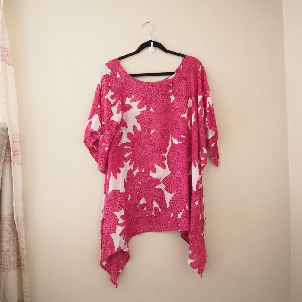 NWT Lani Lau Pink Yoko Dress sz OS - Picture 7 of 8